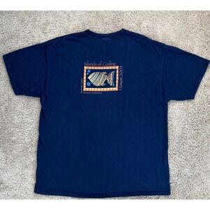 American Academy Coders T-Shirt 2XL‎ Blue 11th Annual Islands Coding Hawaii 2003